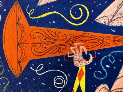 Naiad and Walter Einsel 1950s Martini Cocktail Party Art Kitschy Music Drinking Dancing