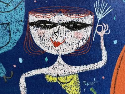 Naiad and Walter Einsel 1950s Martini Cocktail Party Art Kitschy Music Drinking Dancing