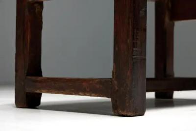 Naive Folk Art Bench France 19th Century