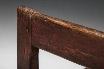 Naive Folk Art Bench France 19th Century