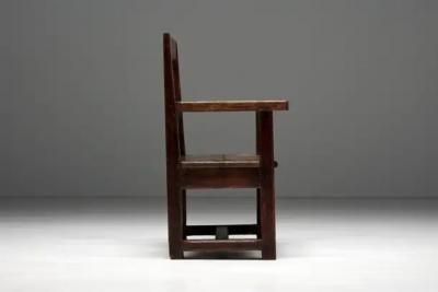 Naive Folk Art Bench France 19th Century