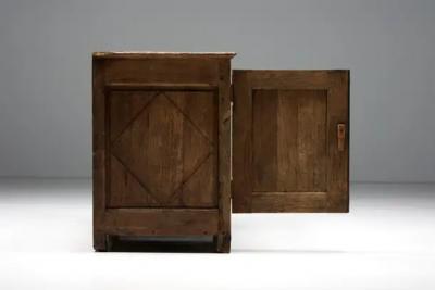 Naive Folk Art Buffet France 19th Century