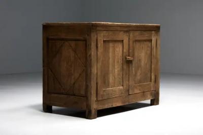 Naive Folk Art Buffet France 19th Century