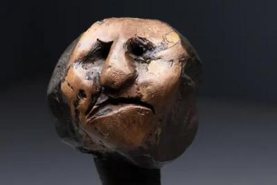 Naive Folk Art Sculpture France 1950s