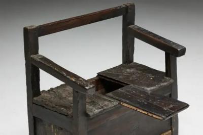 Naive Wabi Sabi Bench France 19th Century