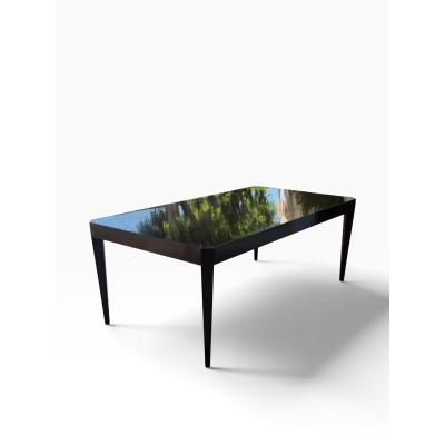 Nancy Corzine Art Deco Style Nancy Corzine Modern Mahogany Dining Table