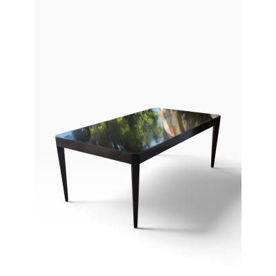 Nancy Corzine Art Deco Style Nancy Corzine Modern Mahogany Dining Table