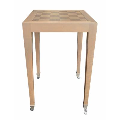 Nancy Corzine Art Deco Style Nancy Corzine Squared Checkered Side Table