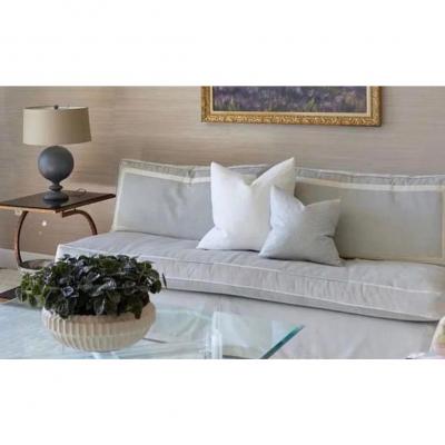 Nancy Corzine Modern Nancy Corzine Easton Armless Loveseat Sofa