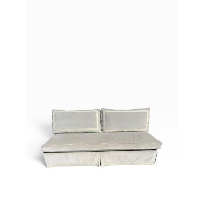 Nancy Corzine Modern Nancy Corzine Easton Armless Loveseat Sofa