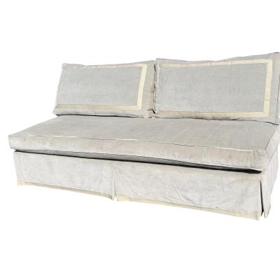 Nancy Corzine Modern Nancy Corzine Easton Armless Loveseat Sofa