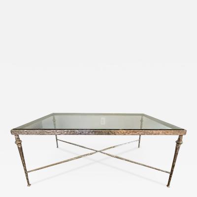 Nancy Corzine Nancy Corzine Art Deco Style Gilt Metal Cocktail Table