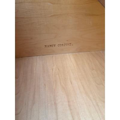 Nancy Corzine Nancy Corzine Modern Apothecary Linen Press Armoire