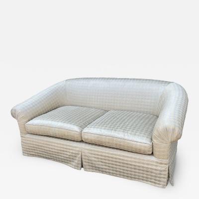 Nancy Corzine Nancy Corzine Modern Designer Roll Arm Sofa Settee