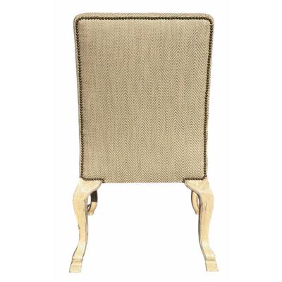 Nancy Corzine Nancy Corzine Rococo Style Painted Giltwood Fauteuil Arm Chair 1 of 4