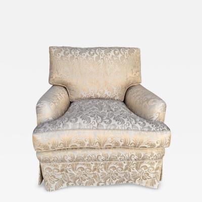 Nancy Corzine Randolph Hein Down Filled Roll Arm Club Chair With Nancy Corzine 1 of 2