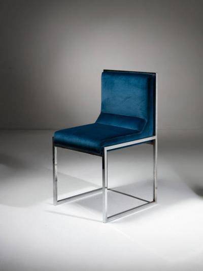Nanda Vigo Set of Four Wright Wright Chairs by Nanda Vigo for Driade