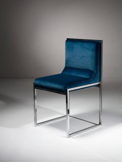 Nanda Vigo Set of Four Wright Wright Chairs by Nanda Vigo for Driade