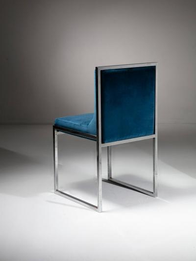 Nanda Vigo Set of Four Wright Wright Chairs by Nanda Vigo for Driade