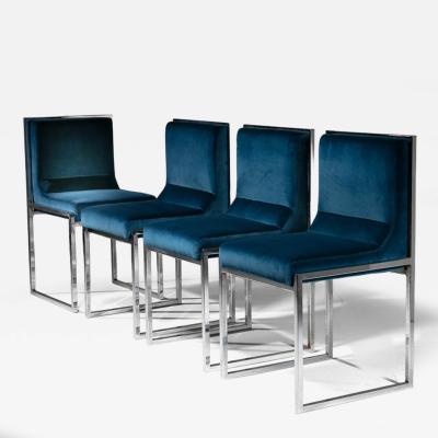 Nanda Vigo Set of Four Wright Wright Chairs by Nanda Vigo for Driade