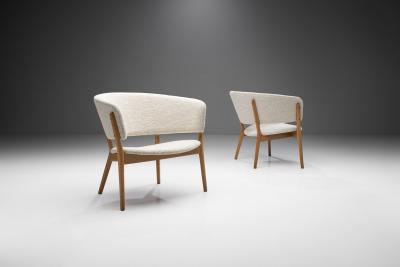 Nanna Ditzel A Pair of Model 83 Armchairs by Nanna Ditzel for S ren Willadsen Denmark 1952