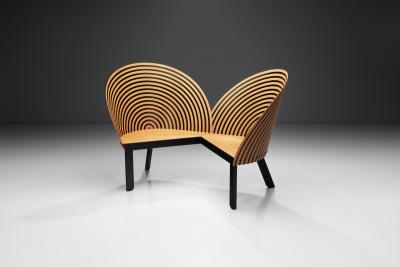 Nanna Ditzel Nanna Ditzel Bench for Two for Fredericia Stolefabrik Denmark 1989