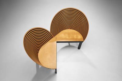 Nanna Ditzel Nanna Ditzel Bench for Two for Fredericia Stolefabrik Denmark 1989