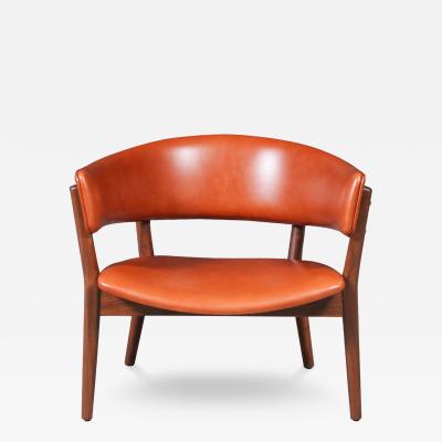 Nanna Ditzel Nanna Ditzel ND 83 Cognac Leather Chair for S ren Willadsen