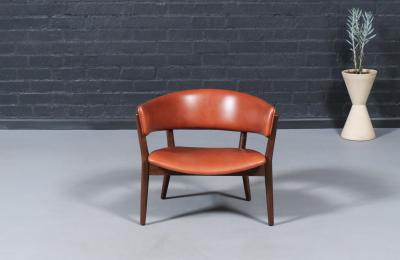 Nanna Ditzel Nanna Ditzel ND 83 Cognac Leather Chair for S ren Willadsen