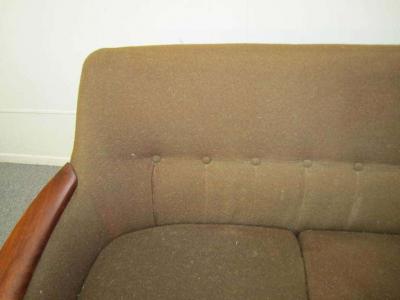 Nanna Ditzel Nanna Ditzel Style Four Seat Sculptural Teak Sofa Mid Century Danish Modern