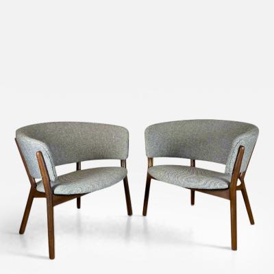 Nanna Ditzel Pair of Nanna Ditzel ND83 Chairs for Selig