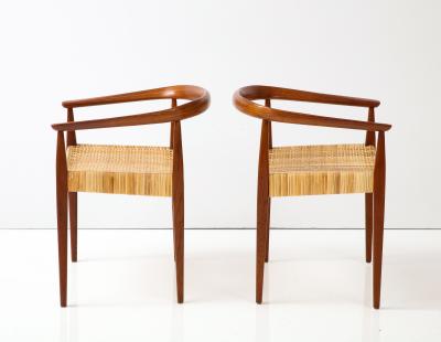 Nanna Jorgen Ditzel Pair of Nanna Ditzel Arm Chairs
