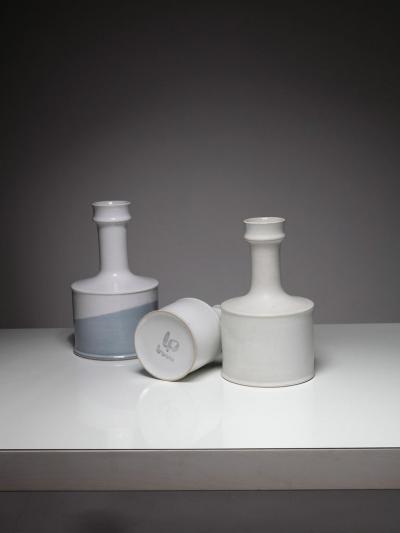Nanni Valentini Set of Three Ceramic Vases by Nanni Valentini for Laboratorio Pesaro