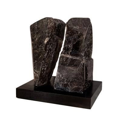 Naomi Feinberg Naomi Feinberg Fractured Planet Sculpture in Italian Red Levanto 1960s