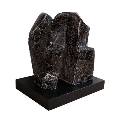 Naomi Feinberg Naomi Feinberg Fractured Planet Sculpture in Italian Red Levanto 1960s