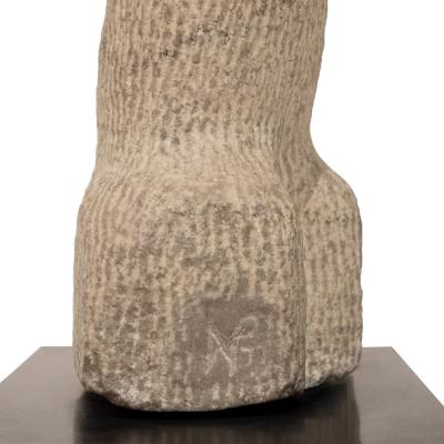 Naomi Feinberg Naomi Feinberg The Ancient Sculpture In Italian Marble 1977 Signed and Dated 