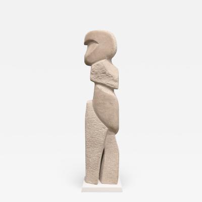 Naomi Feinberg Naomi Feinberg Wild Spirit Sculpture in Italian Marble 1970s