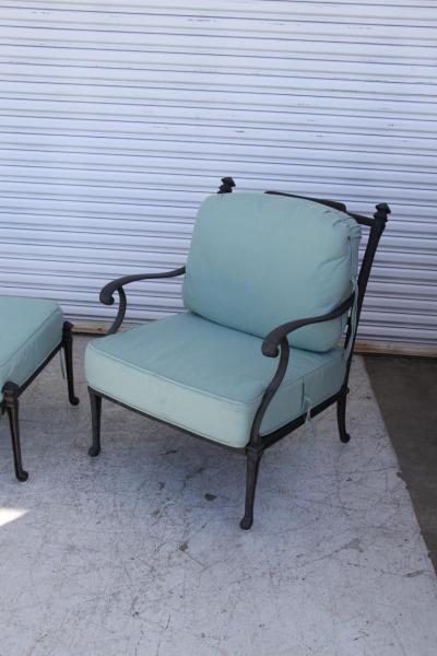 Naples Aged Bronze Aluminum Outdoor Patio Set by Fortunoff