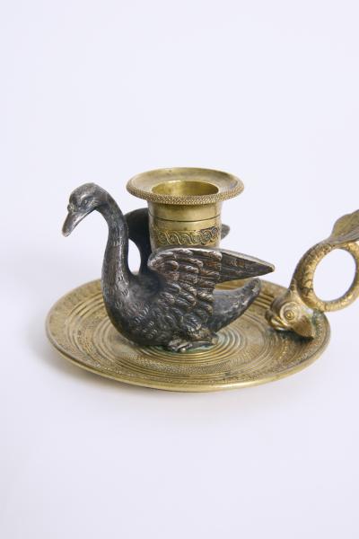 Napoleon III Candlestick