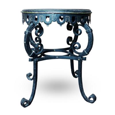 Napoleon III Circular Iron Table