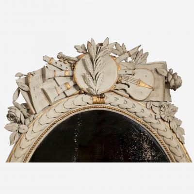 Napoleon III French oval mirrors