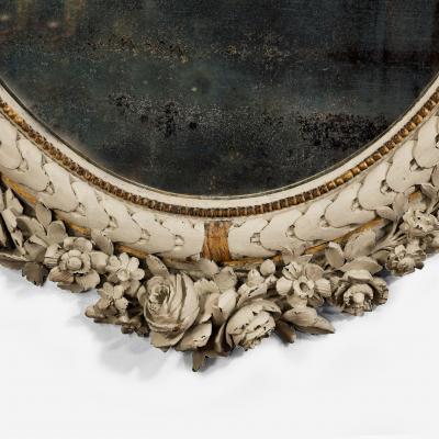 Napoleon III French oval mirrors