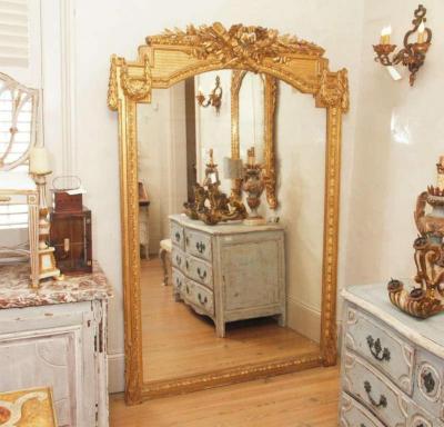 Napoleon III Gilt Mirror