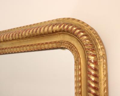 Napoleon III Giltwood Mirror France Late 19th Century