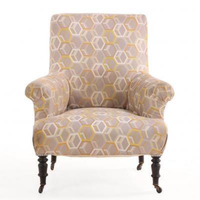 Napoleon III Library Chair C 1860