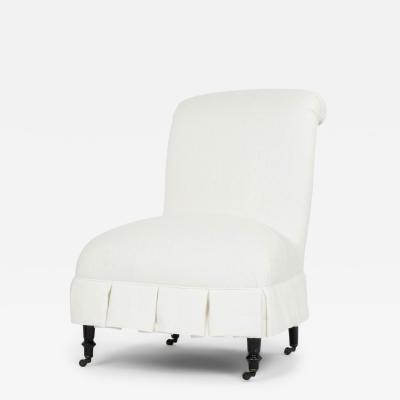 Napoleon III Slipper Chair