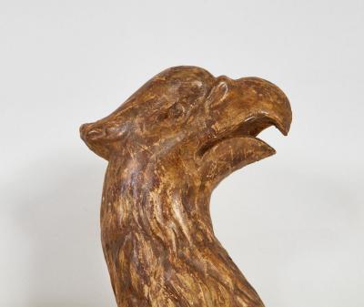 Napoleonic Giltwood Eagle Standard