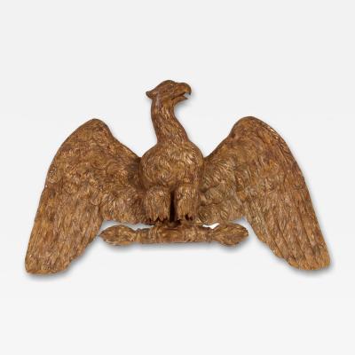 Napoleonic Giltwood Eagle Standard