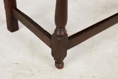 Narrow 18th c Well Patinated English Oak Sideboard