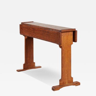Narrow Arts Crafts Hall Table